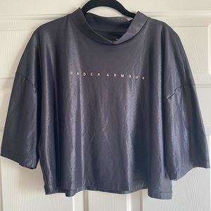 UA Unstoppable Mock Neck Short Sleeve